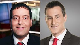 ברק רביד וציון נאנוס, צילום: פייסבוק וטוויטר